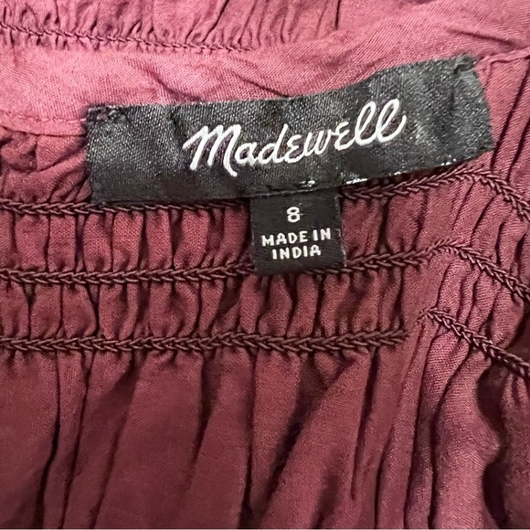 Madewell Lucie Embroidered Cotton Midi Dress - Picture 8 of 15